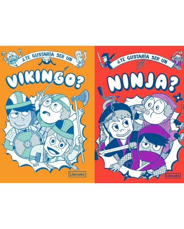 TE GUSTARIA SER UN VIKINGO O UN NINJA