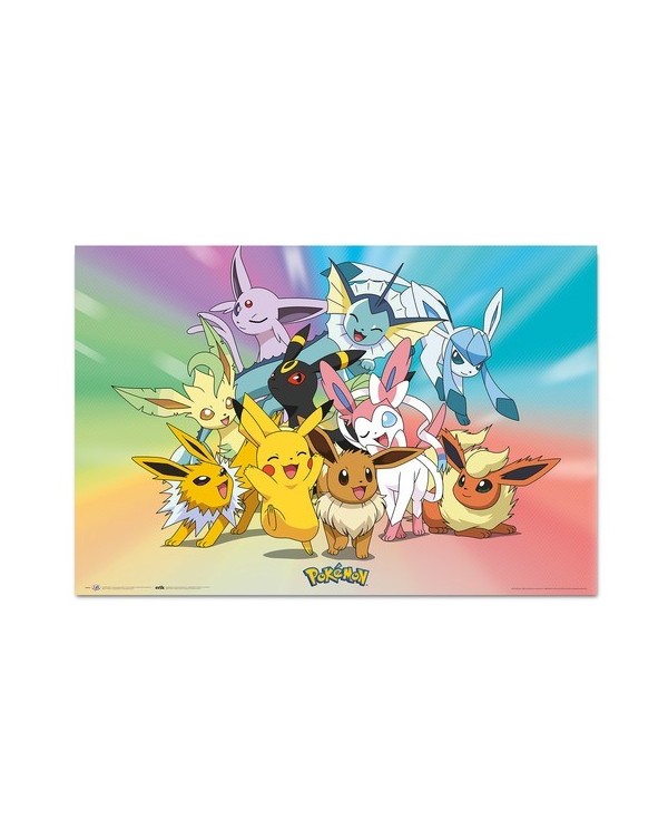 POSTER POKEMON EVOLUCIONES DE EEVEE GOTTA CATCH´EM ALL! POSTERS7,50...