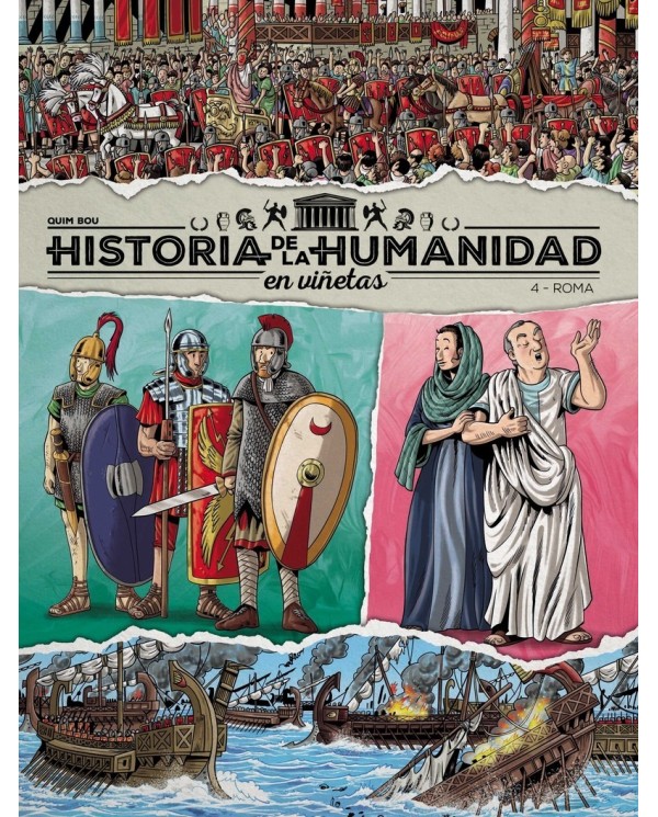 HISTORIA DE LA HUMANIDAD EN VIÑETAS VOL. 4: ROMA DOLMEN14,90 €14,90...