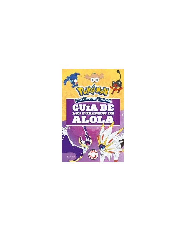 GUIA DE LOS POKEMON DE ALOLA 9788490439654  15,95 €