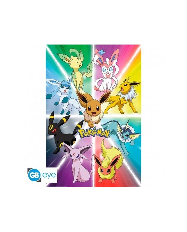 POKEMON - Poster "Eevee Evolution" (91.5x61) POSTERS7,50 €7,50 € Ab...