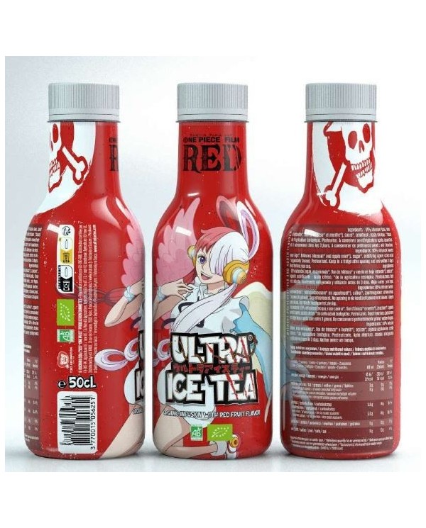 One Piece Ultra Ice Tea UTA Sabor Frutos Rojos  3770027194132