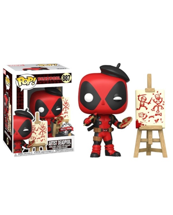 Figura POP Deadpool as French Painter Exclusive 889698564427