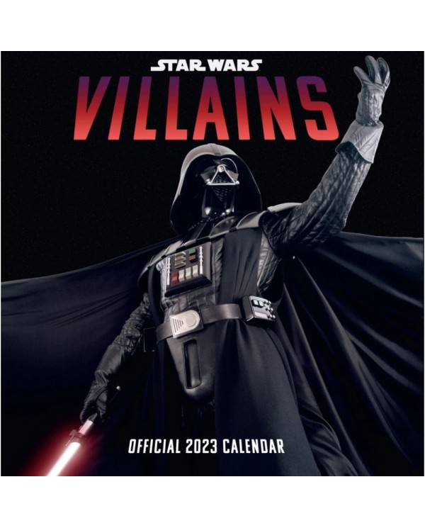 CALENDARIO 30X30 2023 STAR WARS VILLANOS 9781801226554