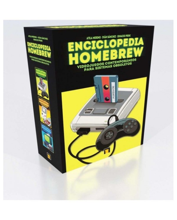 ESTUCHE ENCICLOPEDIA HOMEBREW CON 3 VOLÚMENES EDICIÓN LIMITADA 9788419380890