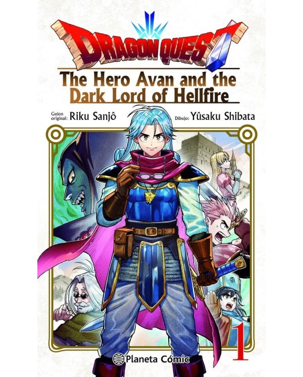 9788411401692  DRAGON QUEST HERO AVAN AND THE DARK LORD OF HELLFIRE 1