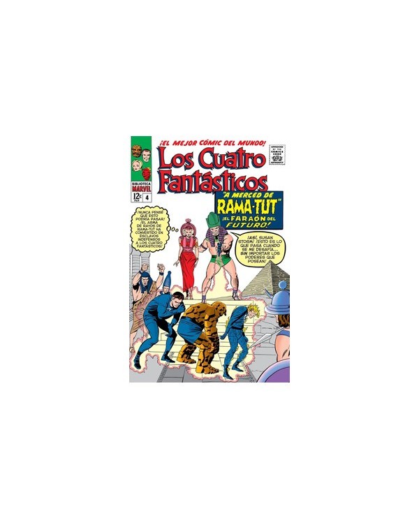 9788411502603 BIBLIOTECA MARVEL. LOS CUATRO FANTASTICOS 04