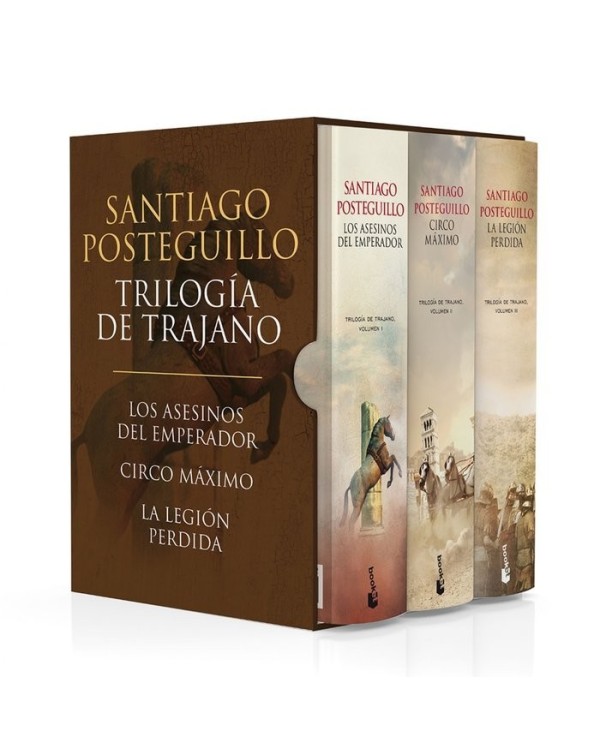 9788408197423  ESTUCHE TRILOGIA DE TRAJANO