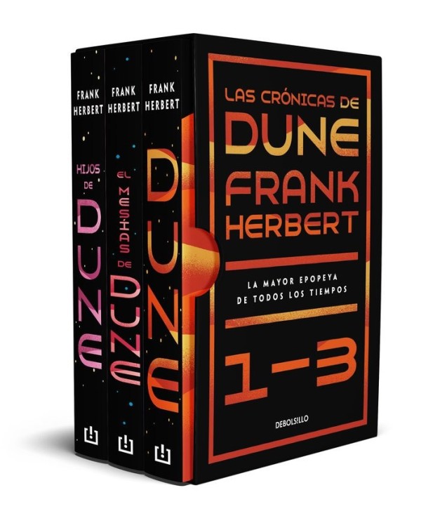 9788466359481  DUNE ESTUCHE (DUNE, EL MESIAS DE DUNE, HIJO