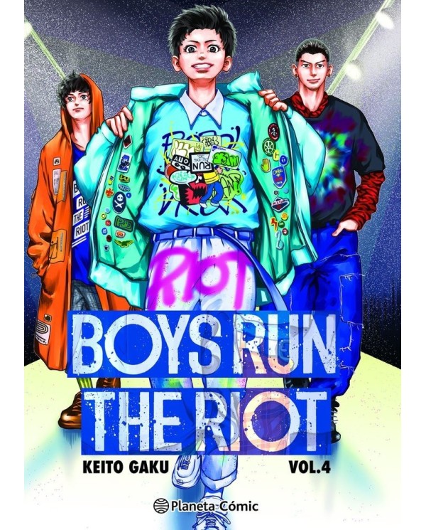 9788411403344 PLANETA COMICBOYS RUN THE RIOT 4GAKU  KEITO