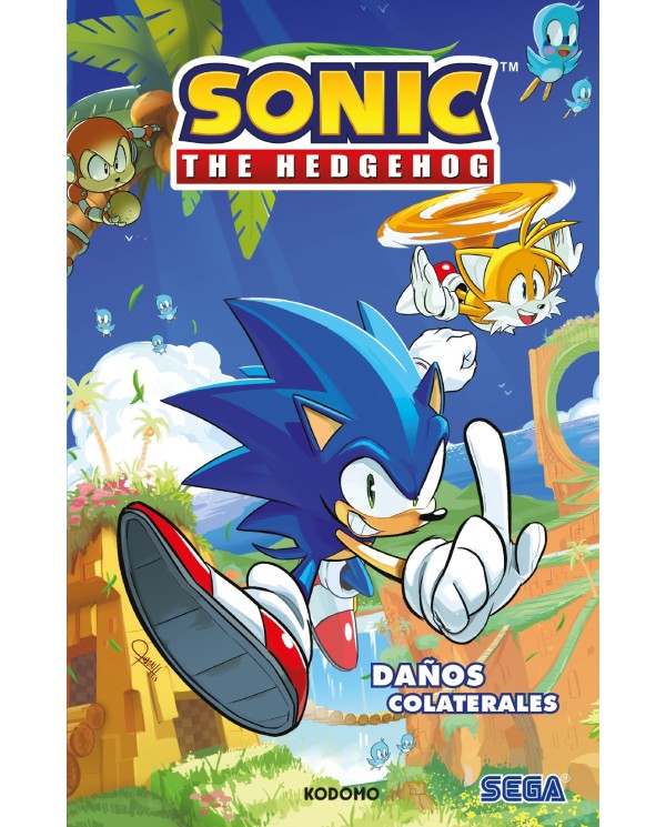 9788419678652ECCSonic The Hedgehog vol. 01: Daños colaterales (Biblioteca Super Kodomo)Ian Flynn/ Tracey Yardley/ Adam Bryce Tho