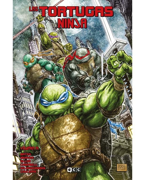 9788419678980ECCLas Tortugas Ninja vol. 14Ben Bates/ Dustin Weaver/ Paul Allor/ Sophie Campbell/ Dustin Weaver/ Ben Bates/ Giann