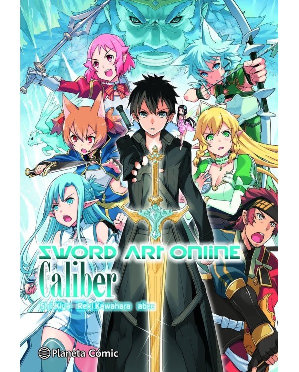 9788411402989  PLANETA COMIC    SWORD ART ONLINE CALIBER KAWAHARA  REKI