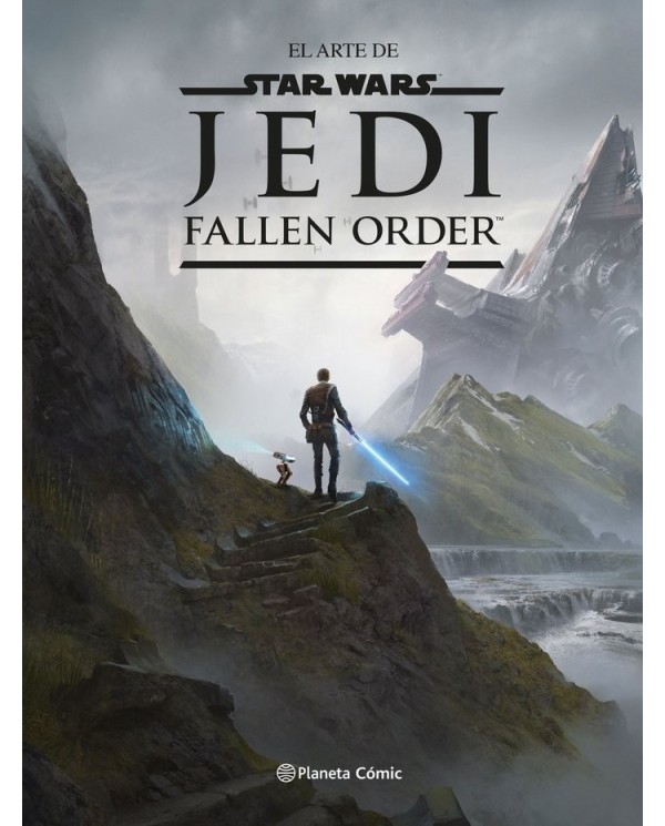 9788411403832  PLANETA COMIC    STAR WARS EL ARTE DE JEDI FALLEN ORDEN AA  VV