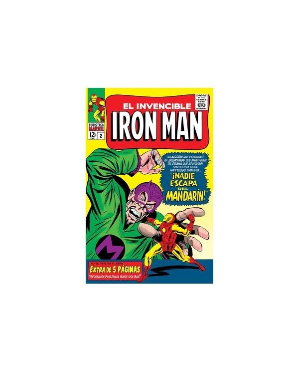 9788411503853 PANINI    BIBLIOTECA MARVEL 17 EL INVENCIBLE IRON MAN 02 DON HECK