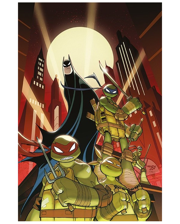 9788419760685 ECC    Las aventuras de Batman y las Tortugas Ninja (Biblioteca Super Kodomo) Matthew K. Manning, Jon Sommariva