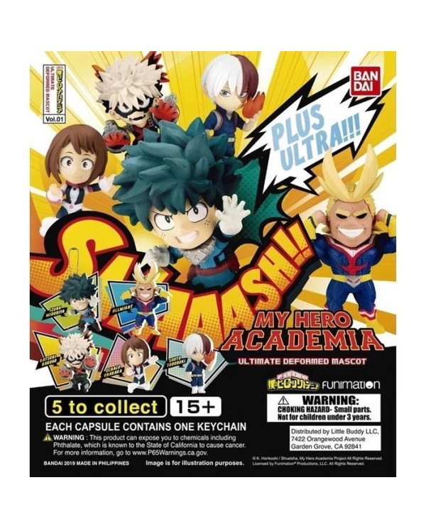 GASHAPON BANDAI FIGURAS MY HERO ACADEMIA CAPSULA  4549660405177