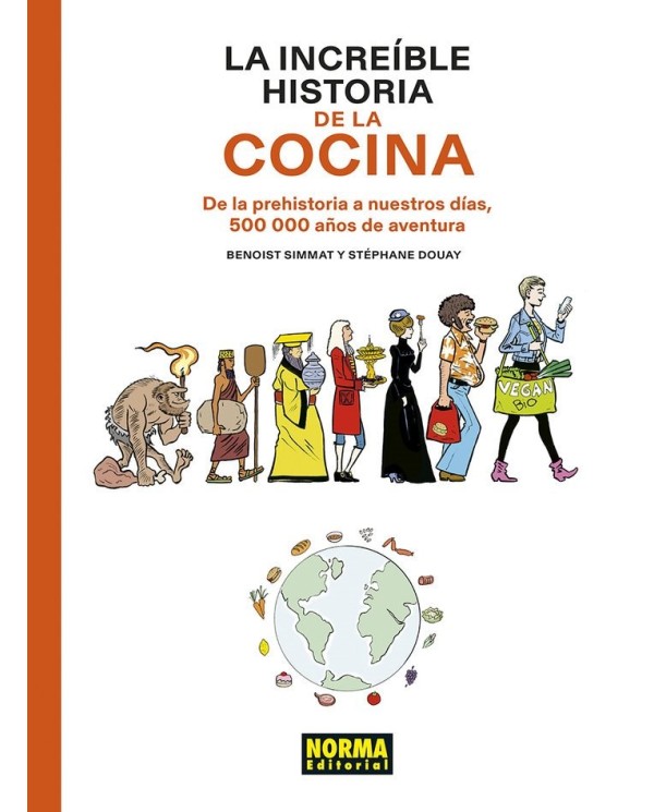 9788467961812 NORMA    La increíble historia de la cocina Benoist Simmat / Stéphane Douay