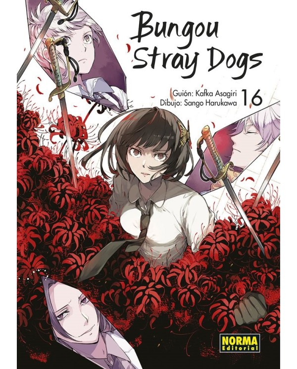 9788467960372 NORMA    Bungou stray dogs 16 Kafka Asagiri / Sango Harukawa