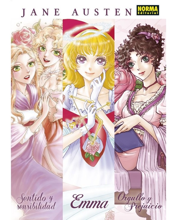 9788467961751 NORMA    PACK CLÁSICOS MANGA: Jane Austen Jane Austen