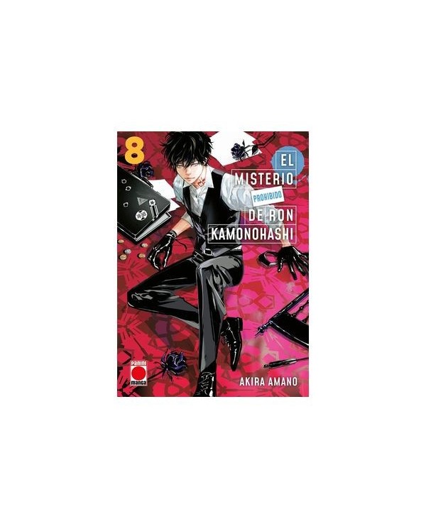 9788411504874 PANINI    EL MISTERIO PROHIBIDO DE RON KAMONOHASHI 08 AKIRA AMANO