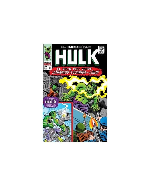 9788411504751 PANINI    BIBLIOTECA MARVEL 20 EL INCREIBLE HULK 02 JACK KIRBY