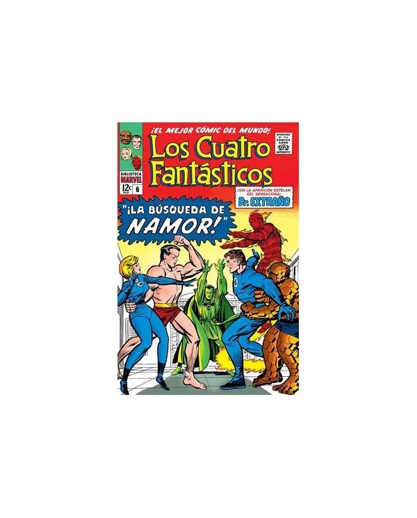 9788411504744 PANINI    BIBLIOTECA MARVEL 19 LOS 4 FANTASTICOS 06 STAN LEE