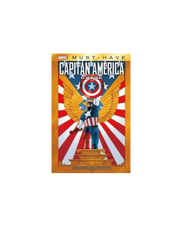 9788411502337 PANINI    MARVEL MUST HAVE. CAPITAN AMERICA: EL NEW DEAL JOHN CASSADAY