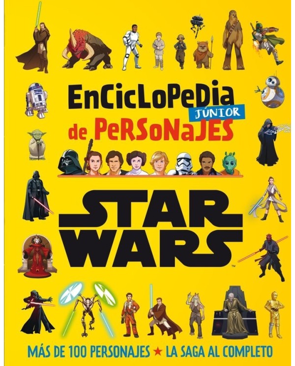 STAR WARS ENCICLOPEDIA JUNIOR DE PERSONAJES  9788408271055