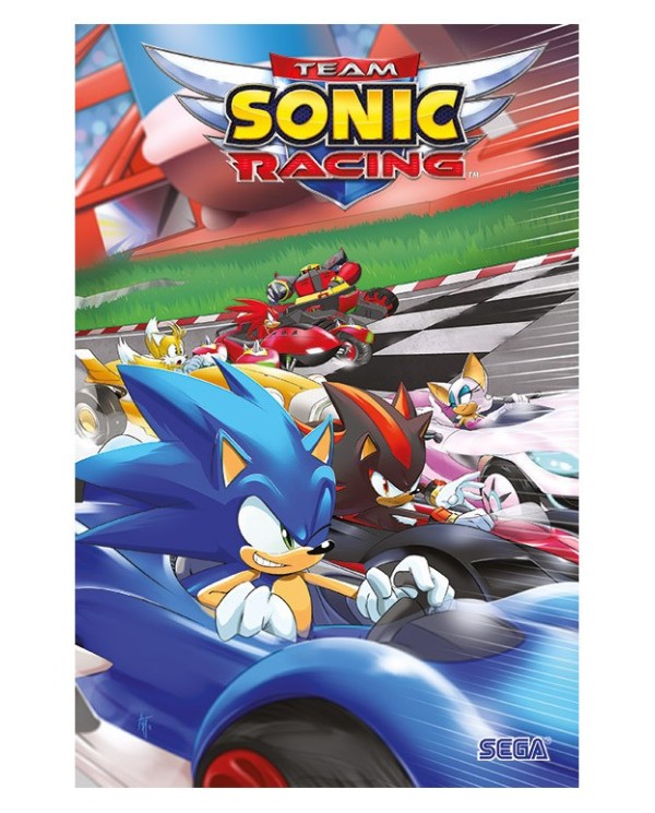 9788419811301 ECC    Sonic The Hedgehog: Racing Team Adam Bryce Thomas / Caleb Goellner