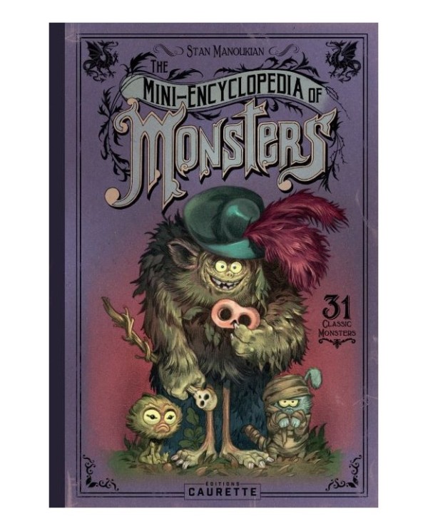 9782382890400 ECC    Stan Manoukian - Mini Encyclopedia of Monsters Stan Manoukian