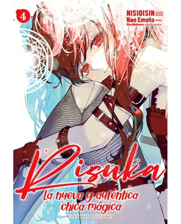 9788419536754 Milky Way    RISUKA LA NUEVA Y AUTENTICA CHICA MAGICA 4 NISIOISIN/EMOTO NAO