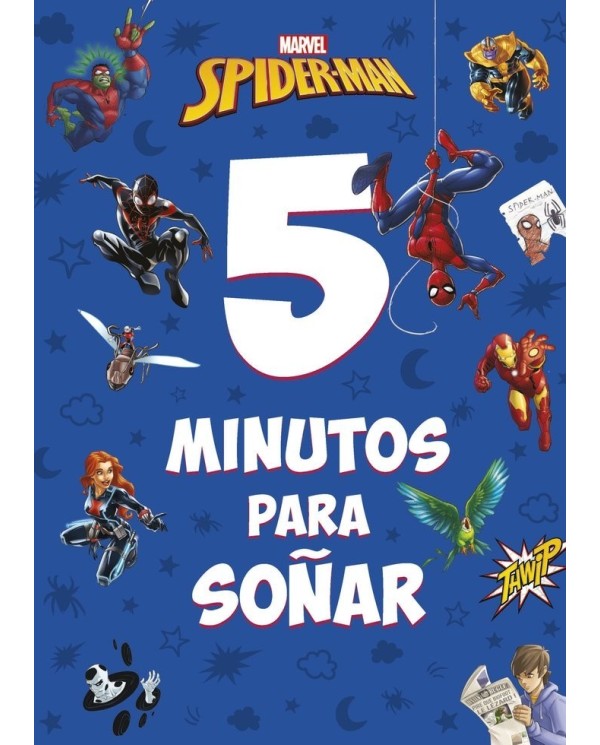 SPIDER MAN 5 MINUTOS PARA SOÑAR 9788418610387