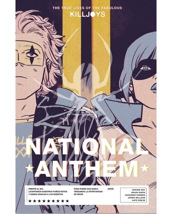 9788467960525  NORMA    THE TRUE LIVES OF THE FABULOUS KILLJOYS 2 NATIONAL ANTHEM GERARD WAY/GABRIEL BA