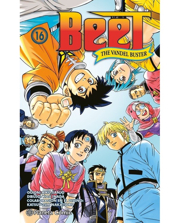 9788411402583  PLANETA COMIC    BEET THE VANDEL BUSTER 16 SANJO  RIKU/INADA  KOJI