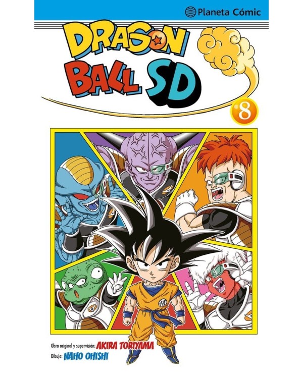 9788411401579  PLANETA COMIC    DRAGON BALL SD 8 TORIYAMA  AKIRA/OHISHI  NAHO