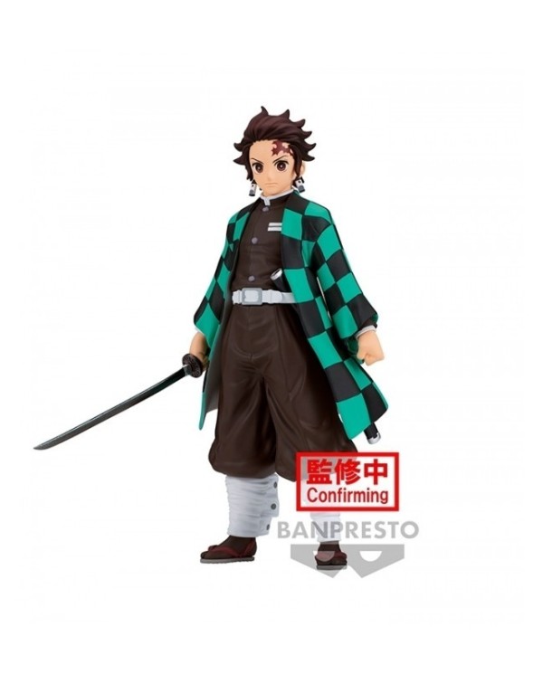 Figuras Demon Slayer: Kimetsu No Yaiba: Tanjiro Kamado 15 Cm De Banpresto  4983164194609