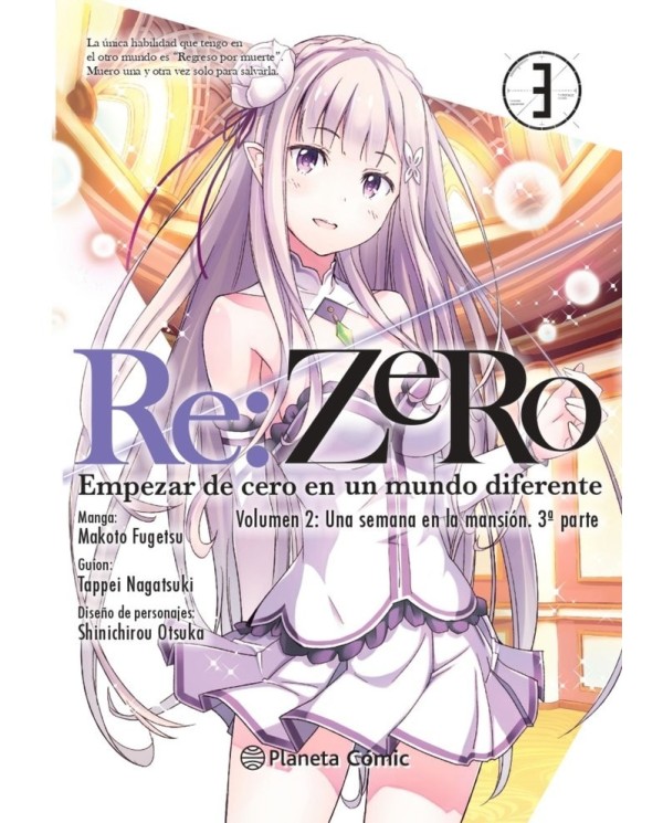 SEGUNDA MANO Re:Zero Chapter 2 (manga) nº 03  9788413411439