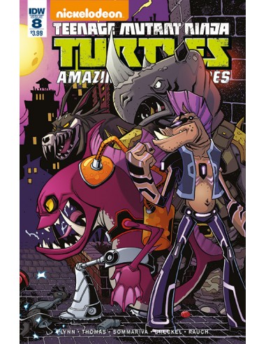  9788419811387 ECC    Las asombrosas aventuras de las Tortugas Ninja núm. 08  Ian Flynn