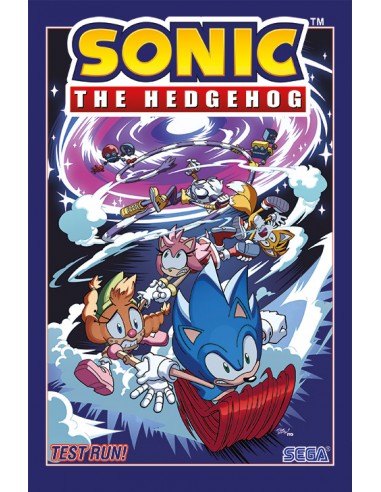 9788419811929 ECC    Sonic The Hedgehog: ¡La prueba!  Evan Stanley