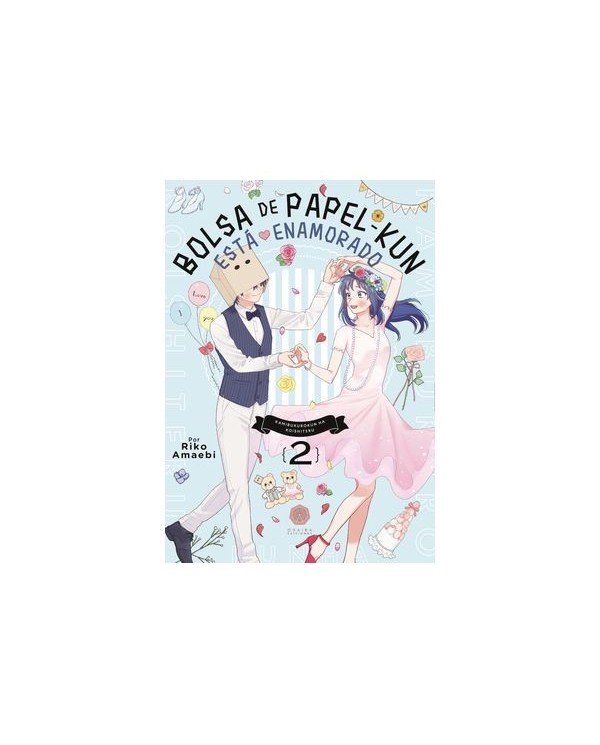 9788419625038 ODAIBA EDICIONES    BOLSA DE PAPEL-KUN ESTÁ ENAMORADO 02 RIKO AMAEBI