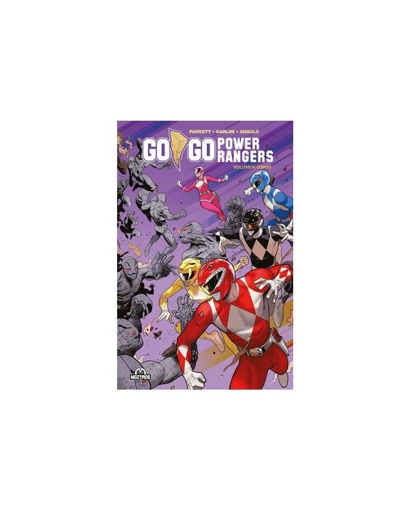 9788418955631 MOZTROS    GO GO POWER RANGERS 05 RYAN PARROT