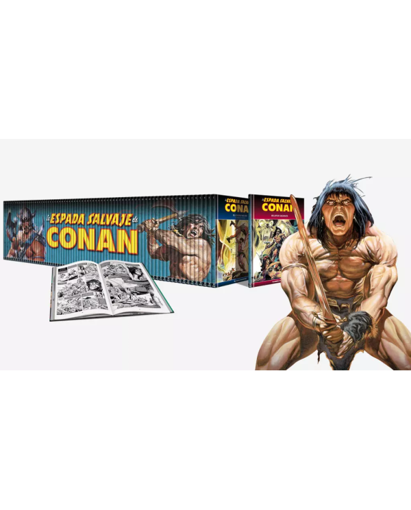 SEGUNDA MANO - LA ESPADA SALVAJE DE CONAN (PACK DEL 1 AL 37)