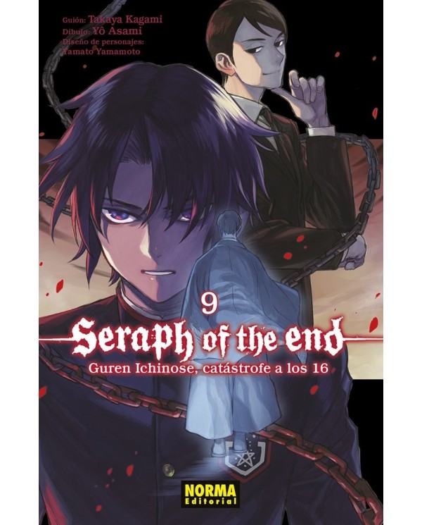 9788467961539  NORMA    SERAPH OF THE END 9 GUREN ICHINOSE CATASTROFE A LOS DIECISE HARU TSUKISHIMA