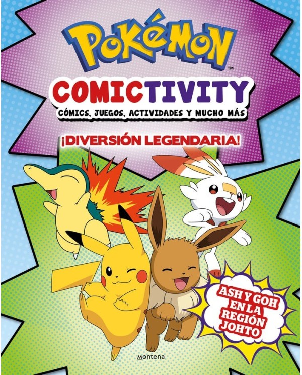 COMICTIVITY DIVERSION LEGENDARIA Comics y actividades para convertirte en entrenador Pokemon 9788419357960