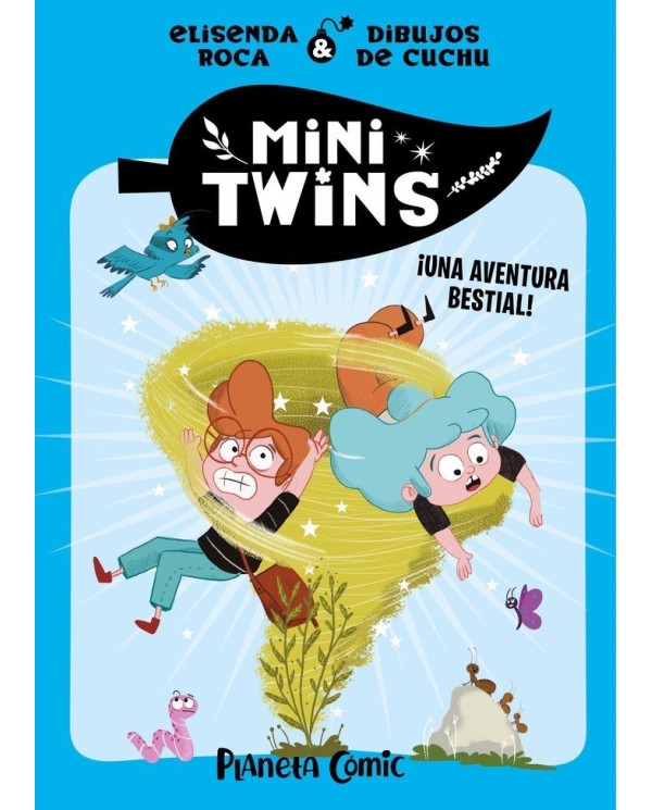 9788411408400  PLANETA COMIC    MINITWINS 1 UNA AVENTURA BESTIAL ROCA PALET ELISENDA