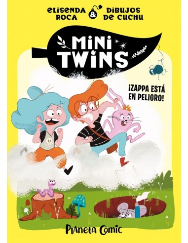 9788411408417  PLANETA COMIC    MINITWINS 2 ZAPPA CORRE PELIGRO ROCA PALET ELISENDA