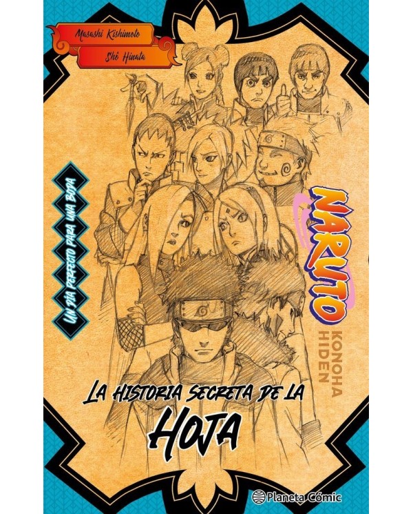 9788411402200  PLANETA COMIC    NARUTO KONOHA NOVELA KISHIMOTO MASASHI