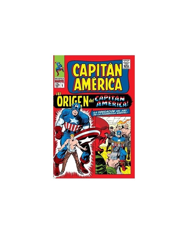 9788411506106 PANINI    BIBLIOTECA MARVEL 26 CAPITAN AMERICA 01 JACK KIRBY