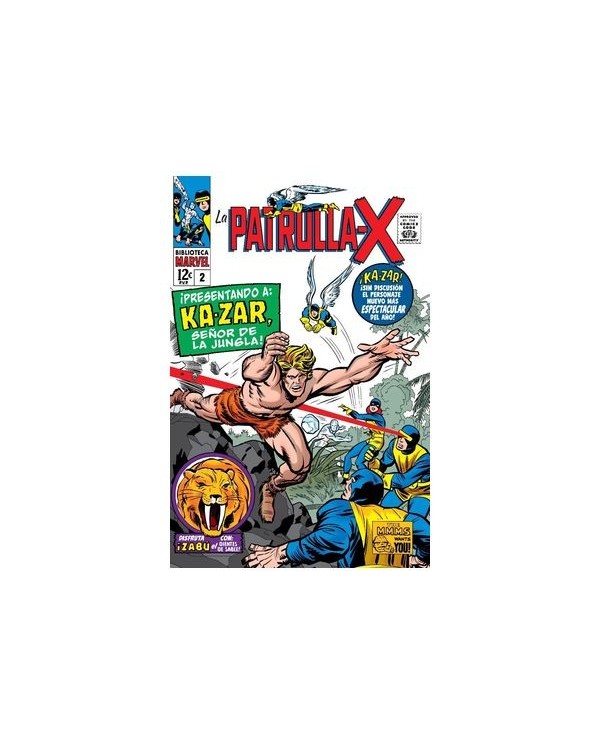 9788411506113 PANINI    BIBLIOTECA MARVEL 25 LA PATRULLA-X 2 JACK KIRBY